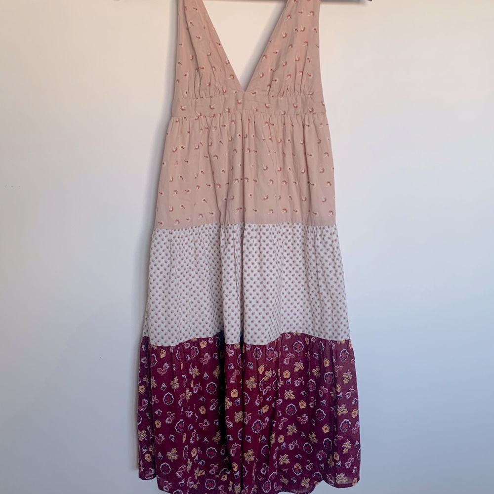 UO cottage core halter dress